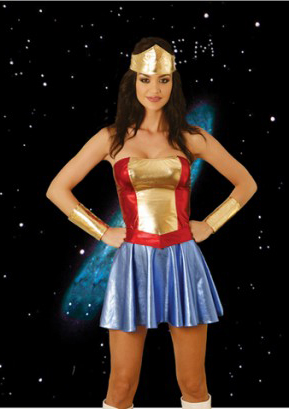 Wonder Woman Simple Halloween Cosplay Costumes 16091422